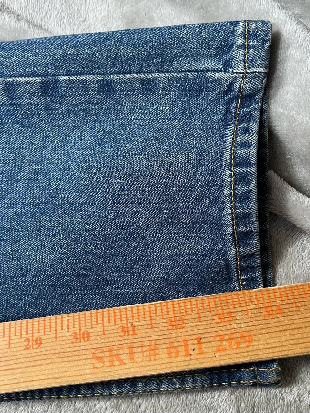 NWT Levi's 505 Regular Fit Jeans Mens 34x34 Blue Denim Stretch Straight Leg